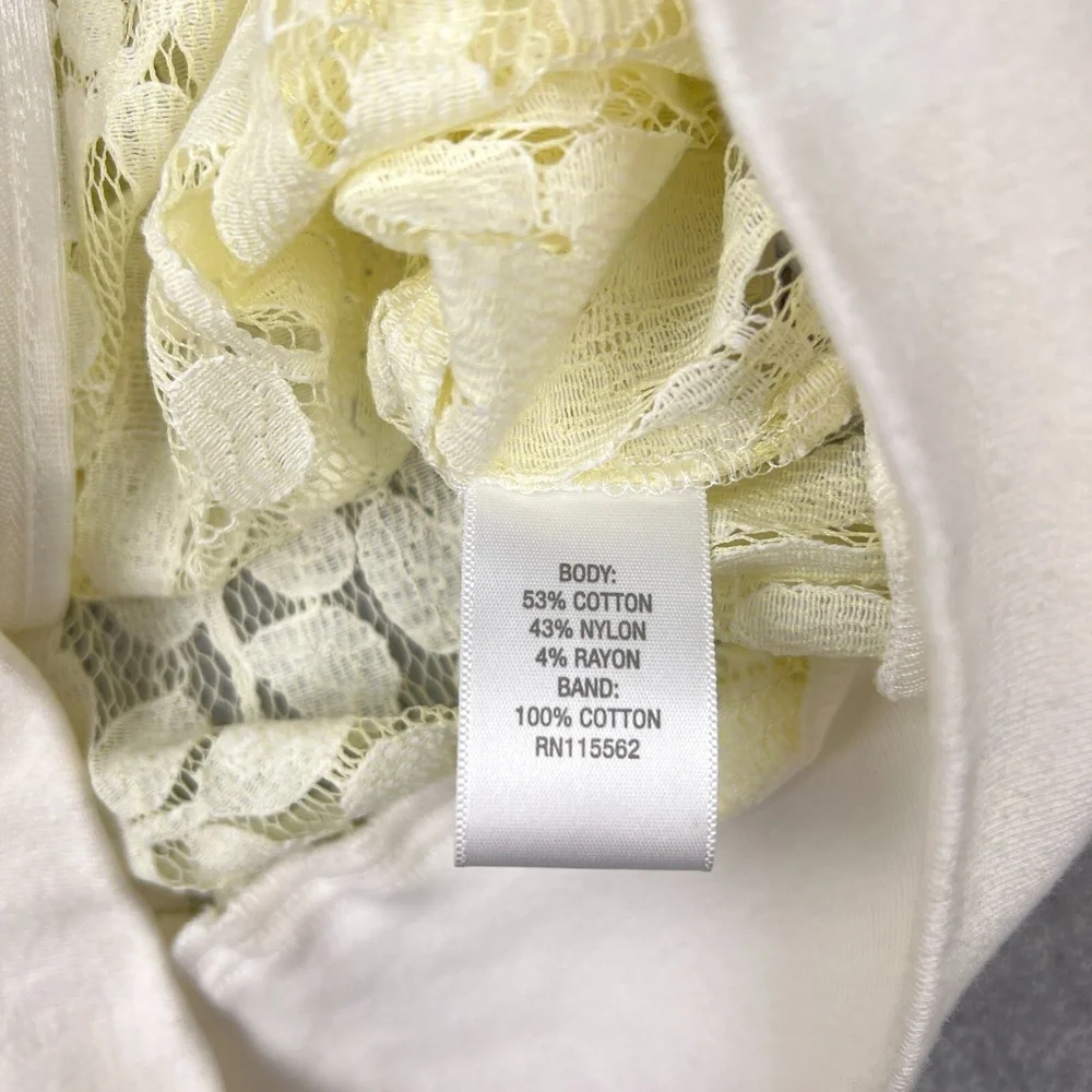 Disney Jacket Juniors Girls Medium Cream Lace Beauty and the Beast‎ Full Zip
